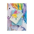 thumbnail image 5 of SUSSEXHOME Buble Gum Unicorn Cotton Duvet Cover Set Mint, Full Size Duvet Cover, 1 Duvet Cover, 1 Fitted Sheet, 2 Pillowcases, Iron Safe, Hypoallergenic, Breathable , Machine Washable, 5 of 7
