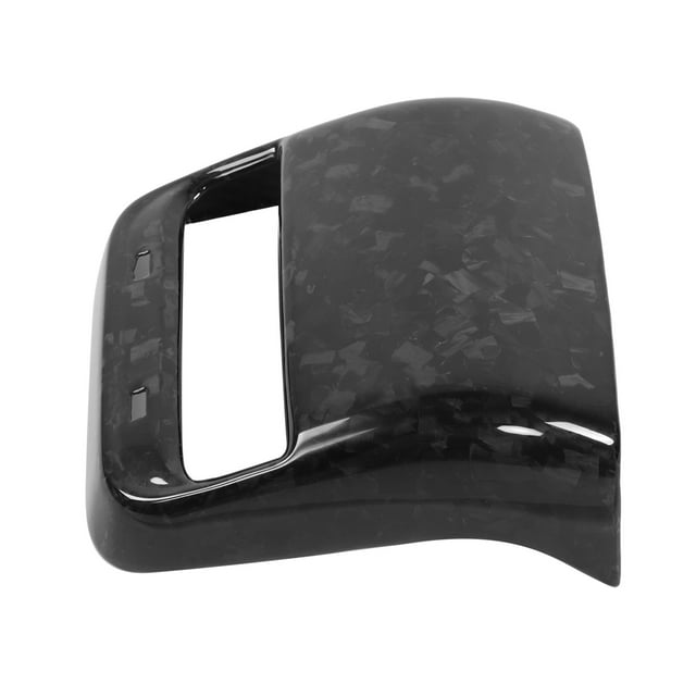 Rear Air Vent Trim, Rear Air Outlet Vent Frame Cover Dry Carbon Fiber Trim Replacement For Model 3 2018-2021