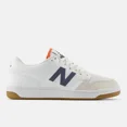 thumbnail image 1 of New Balance 480 [BB480LFD] Men Casual Shoes White/Navy, 1 of 5