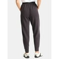 thumbnail image 3 of Avia Women's and Women's Plus ScubaKnit Pleat Joggers with Pockets, Size XS-4X, 3 of 5