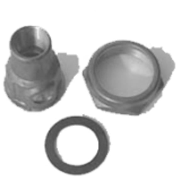 Grundfos 519850 1/2" Union Threaded Isolation Valve Set