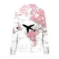 thumbnail image 5 of Womens Blouses Fashion Long Sleeve V Neck Loose Casual Floral Leopard Printed Chiffon Blouses Tops and T Shirts Women Cardigans Sweater Hoodies, 5 of 5