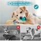thumbnail image 5 of Juguete de pelota para perros, pelota de goma para perros, dientes limpios, pelota de goma para masticar con cuerda para perros pequeños, medianos y grandes JM, 5 of 5