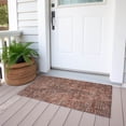 thumbnail image 6 of Addison Rugs Chantille Indoor/Outdoor Transitional Diamond Salmon Washable Rectangle Rug, 1'8" x 2'6", 6 of 6