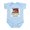 Sky Blue, variant on CafePress - Support Your Local Farmer Infant Bodysuit - Baby Light Bodysuit, Size Newborn - 24 Months