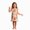 H348-Yellow, variant on TOWED22 Girls Nightgowns Soft Sleepwear Nightdress Flutter Sleeve Halloween Ghost Print Pajamas