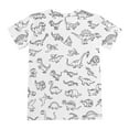 thumbnail image 7 of REDARER Kids Dinosaur Print Pajama Set, Short-Sleeve Top & Shorts Soft Stretchable Summer Sleepwear & Casual Outfit,9-10 Years, 7 of 7