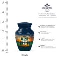 thumbnail image 3 of Yatskia Football Cremation Urn For Ashes Adult Women, Memorial Urn For Human Ashes Adult Male, Funeral Urns For Ash, (Combo 10 Inch and 3 Inch), 3 of 8