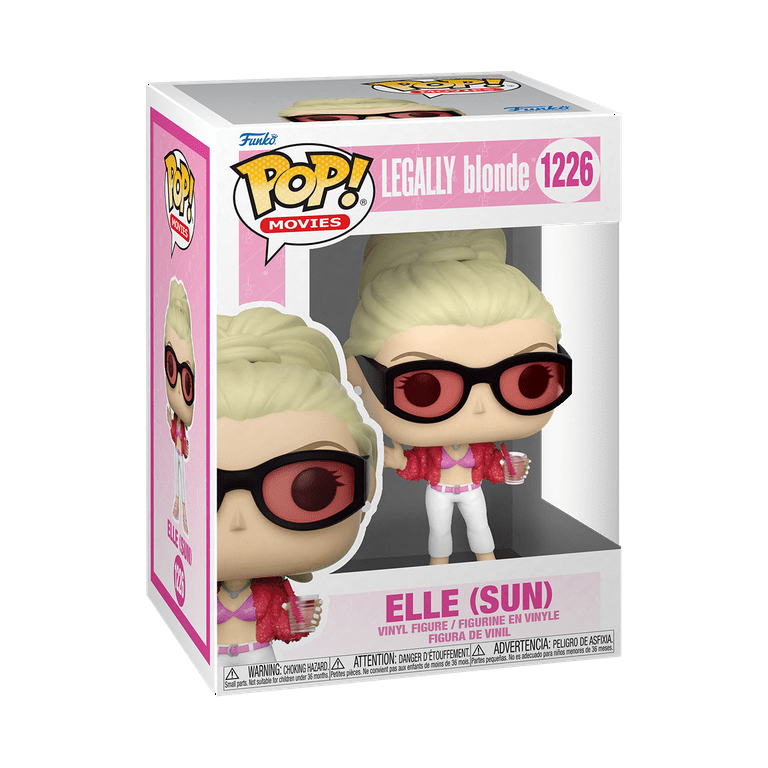 Funko Pop! Movies: Legally Blonde Set of 3 Vinyl Figures (Elle Sun/ Elle with Bruiser/ Elle in Bunny Suit) (+ Pop! Stacks Plastic Protector) - Walmart.com