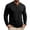 Black # Mens Shirts, variant on Long Sleeve Tshirts for Men Cotton Outdoor Pullover Winter Breathable Stylish Plain Mens Shirts Henley