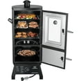 Vertical Propane Smoker with Temperature Control, BBQ Smoker Grill
