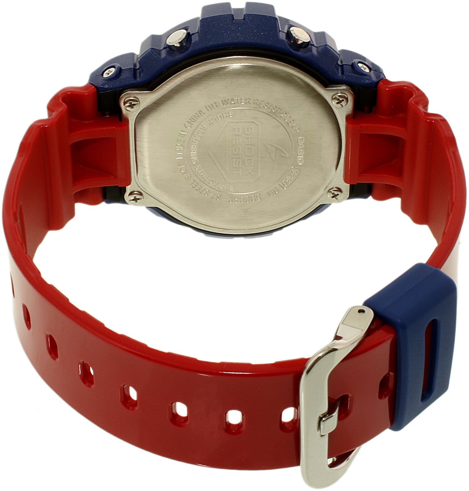 G-shock DW6900AC Men\u0027s G-Shock DW6900AC-2 Red Resin Quartz Sport Watch -