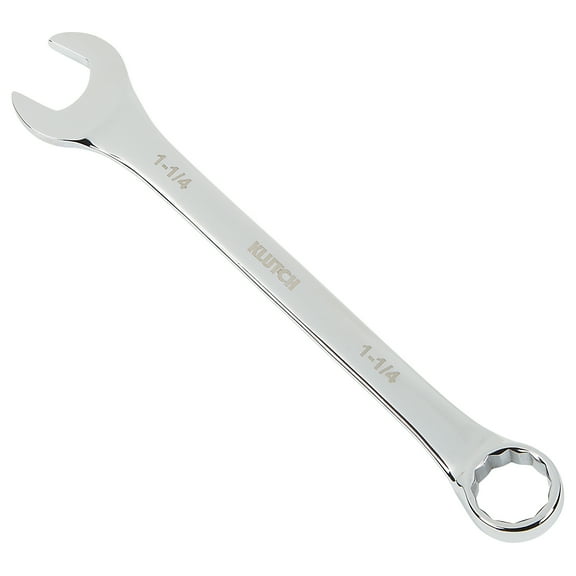 Klutch Combination Wrench, 1-1/4in. x 13.1in., Model# E-2004