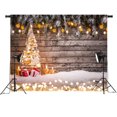 thumbnail image 3 of 7x5FT Christmas Tree Gift Photography Background Studio Photo Prop Christmas Backdrop, 3 of 5