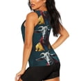 thumbnail image 3 of Easygdp Débardeur d'Entraînement Surréaliste pour Femmes, Haut de Course, Chemise de Randonnée, Séchage Rapide pour Course, Yoga, Randonnée - Grand, 3 of 7