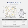 thumbnail image 3 of Salouo Watercolor Floral A Pattern Car Windshield Sun Shade Foldable | Front Windshield Shade for Sun, Heat and UV Rays | Interior Sun Protection-Medium, 3 of 6
