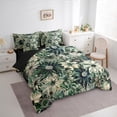 thumbnail image 3 of Manfei Chic Floral Flowers Twin Bedding Sets 7-Piece for Boys Girls,Spring Garden Bedding Comforter Set Microfiber,Vintage Aesthetics Breathable Sheet Sets,Lightweight Room Decor,Reversible, 3 of 8