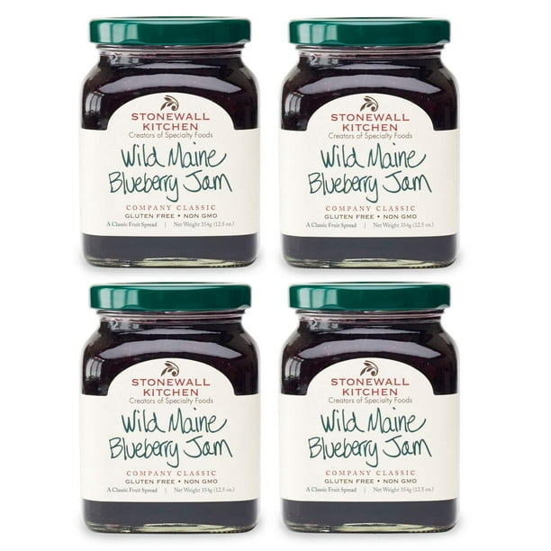 Stonewall Kitchen Wild Maine Blueberry Jam 12 5 Ounce Jar Pack Of 4 Com - Stonewall Kitchen Jam Reviews Stonewall Kitchen Wild Maine Blueberry Jam 12 5 Ounce Jar Pack Of 4 Com - Stonewall Kitchen Jam Reviews