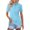 12## Light Blue, variant on Polo Shirts for Women Short Sleeve Golf Shirts 3-Button Quick Dry Workout Tops Collared for Work Running Tennis,Light Purple XL