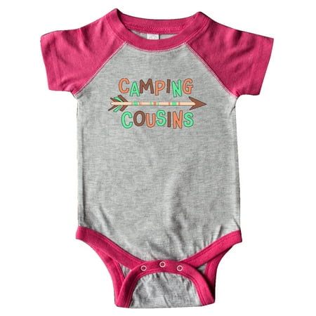 

Inktastic Camping Cousins- arrow Gift Baby Boy or Baby Girl Bodysuit