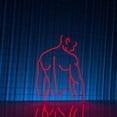 thumbnail image 3 of Handmadetneonsign Man Line Neon Sign, Man Body Wall Art Decor, Male Body Art, Bar Pub Gym Wall Decor, 3 of 5