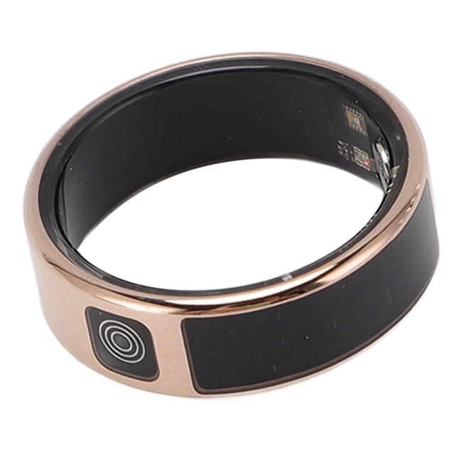 Pedometer Smart Ring, IP68 Water Resistant Smart Ring Display Screen with Charging Case for Daily Use 9,10,11,12