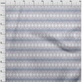 thumbnail image 3 of oneOone Polyester Lycra Fabric Peacock Feather Ikat Decor Fabric Printed BTY 56 Inch Wide, 3 of 4