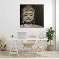 thumbnail image 2 of Stupell Industries Closed Eye Buddha Shrine Figure Portrait, 36 x 36,Design by Tom Bray, 2 of 7