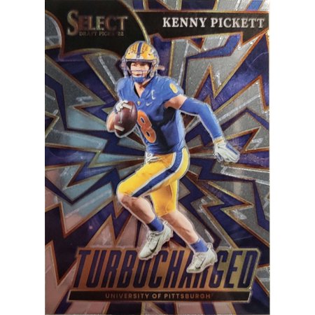 NFL 2022 Panini Select Draft Picks Kenny Pickett Trading Card TKP (Turbocharged Rookie)