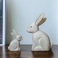 thumbnail image 4 of HCTSHG Rabbit Garden Statue,Outdoor Standing Bunny Sculpture,Lawn and Garden Decor,Easter Standing Bunny Ornament for Home,Living Room,Bedroom,Light Decoration, 4 of 7