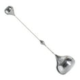 thumbnail image 4 of Candle Holder Ornament Stainless Steel Candlestick Holder Household Desktop Sculpture Decoration Sliver B Type, 4 of 5