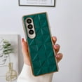 thumbnail image 4 of K-Lion for Samsung Galaxy Z Fold 4 Slim Case, Luxury Plating Frame Stylish Pattern Drop Protection Bumper Shockproof Anti-Scratch Ultra-Thin Case for Samsung Galaxy Z Fold4 7.6 inch,Darkgreen, 4 of 5