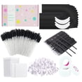 thumbnail image 1 of Kit de suministros para extensiones de pestañas LOIKMIUP, 554 unidades con almohadillas, 1 of 6