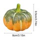 thumbnail image 3 of Adorno de Calabaza de Plástico - 8 X 8 X 9,5 Cm - Decoración para Halloween, Fotografía, Escaparate - Ideal para Escaparates - 8 X 8 X 9,5 Cm, 3 of 6