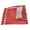 RED, variant on 10 Packs Blank Leather Keychains -Engraving Ready Full Grain Leather Keychains-Summer Camps, Promotions Ideas