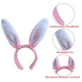 thumbnail image 5 of BOOMILK Easter Bunny Ears Headband With LED Lights Adult Kids Rabbit Ear Hairband Glowing Party Hair Accessories, 5 of 5
