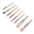 thumbnail image 5 of Dekaim Juego de brochas de Maquillaje de 8 Piezas, brochas de Cejas para Sombras de Ojos Profesionales cosméticas Premium para Maquillaje Diario(Beige), 5 of 5