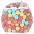 thumbnail image 6 of BalanceFrom 800-Count Play Pit Balls Toy Set for Kids with Mesh Bags, Rainbow Colors, 6 of 10