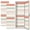Color 3, variant on Boho 2 Pcs School Locker Magnetic Wallpaper 12" x 36" Soft Pastel Stripes Calm Aesthetic Reusable Removable Locker Accessories Back to School Supplies