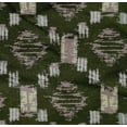 thumbnail image 4 of oneOone Organic Cotton Poplin Twill Fabric Geometric Kasuri Print Fabric By Yard 42 Inch Wide, 4 of 4