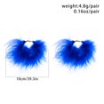 thumbnail image 1 of Style Party Short chocker Sweet Cool Feather Collar Ribbon Niche Performance Necklace, 1 of 6