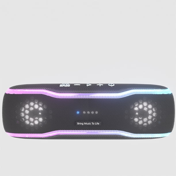 Altavoz Bluetooth de 30 W, grado 7, impermeable, para exteriores, para montar en bicicleta, inalámbrico, para ordenador de escritorio, pequeño estéreo