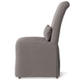 thumbnail image 2 of Sunset Trading Newport 20" Fabric Slipcovered Dining Chair in Gray, 2 of 5