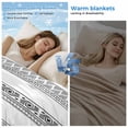 thumbnail image 2 of Black White Geometric Cooling Blanket,Lightweight Breathable Summer Throw Blanket with Double Sided Cold Effect,Modern Buffalo Plaid Abstract Art Picnic Blankets Bed Sheet for Hot Sleepers 50"x60", 2 of 8