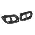 thumbnail image 2 of Tail Throat Frame,Car Quad Exhaust Tip Tail Pipe Frame Rear Pipe Guard High-End Performance, 2 of 5