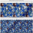 thumbnail image 2 of Soimoi Cotton Voile Fabric Wine Bottle,Leaves & Grapes Fruits Decor Fabric Printed Yard 42 Inch Wide, 2 of 7