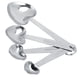 thumbnail image 3 of Tazas Medidoras Herramienta Para Hornear, Cucharas Medidoras, Utensilios Seguros Y Ecológicos Acero Inoxidable 430 Leche Fácil De Limpiar Para La Familia Cuchara Medidora En, 3 of 7