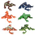 thumbnail image 1 of 6 Pieces Animal Figures Frog Set Includes Bullfrog, Tree Frog etc. Science Project, Learning Educational Toys, Cake Topper, 1 of 8