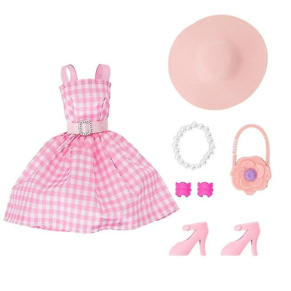 Barbie The Movie Doll Clothes Set Margot Robbie Ken Collectible Fashion Film Outfits Barbie Dolls Accessories Gifts