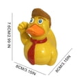 thumbnail image 4 of Pato Juguete Donald Trump Muñeca Lindo Pequeño (puño) Amarillo, 4 of 4